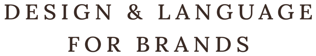 Darina Wuttig Design and Language for Brands