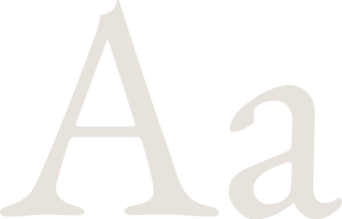 Darina Wuttig AERIS Typography EB Garamond Aa